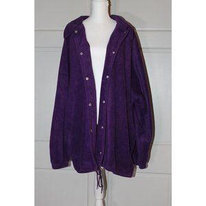 Anthony Richards Lush Purple Fleece Jacket 6X